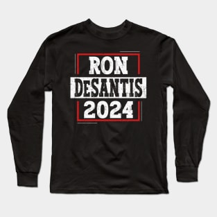 Ron DeSantis 2024 Long Sleeve T-Shirt